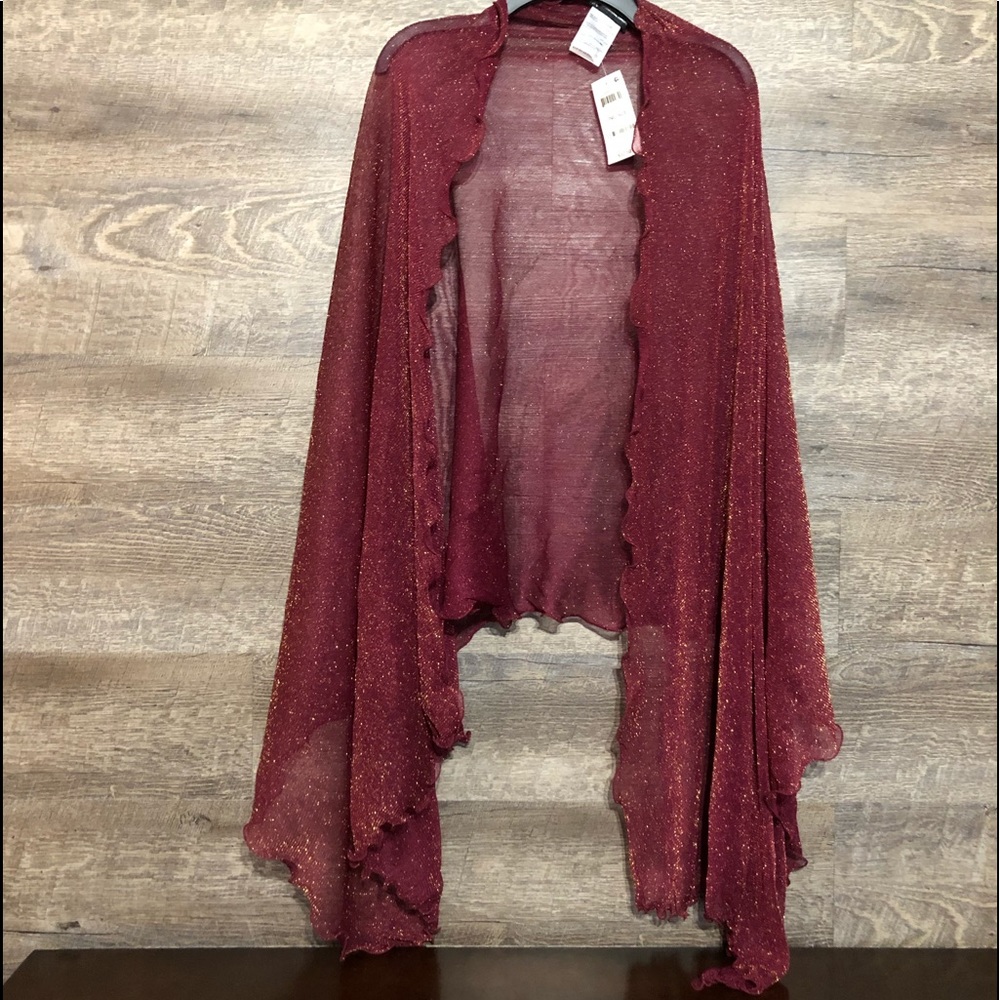 INC International Concepts Ruffled Wrap - Picture 6 of 8